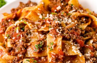 Do-it-yourself Bolognese Sauce (Pappardelle) – Spend With Pennies