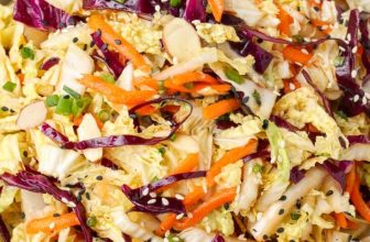 Asian Cabbage Salad – Barefeet in the Kitchen