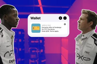 This F1 stunt in your Apple Wallet deserves a penalty flag