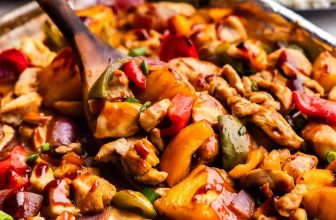 Sheet Pan Hawaiian Chicken and Veggies