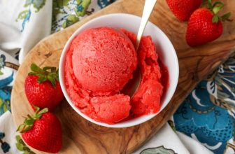 Strawberry Sorbet – Barefeet in the Kitchen