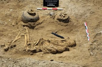Archaeologists Unearth 6-Foot-Tall Bronze Age Warrior Clutching a Spear