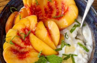 Cottage Cheese and Peaches – Barefeet in the Kitchen