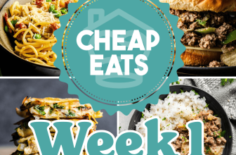 Cheap Eats Week 1 (Warm Weather)