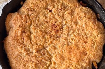 SPICED APPLE COBBLER – The Southern Lady Cooks