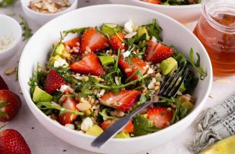 Strawberry Avocado Farro Salad